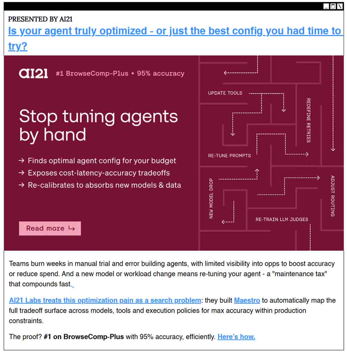 AI21 Primary Ad creative